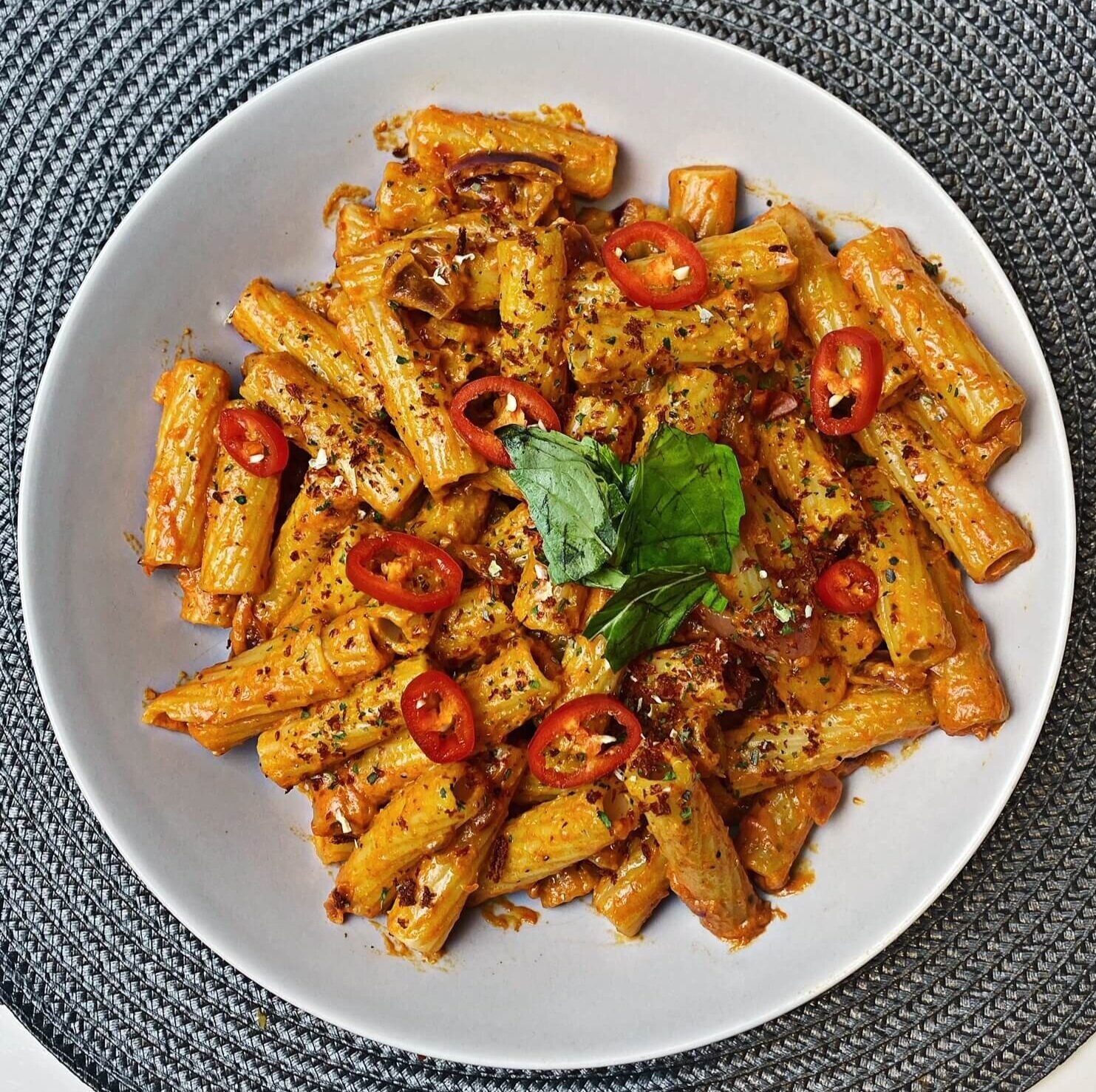 vegan penne alla vodka