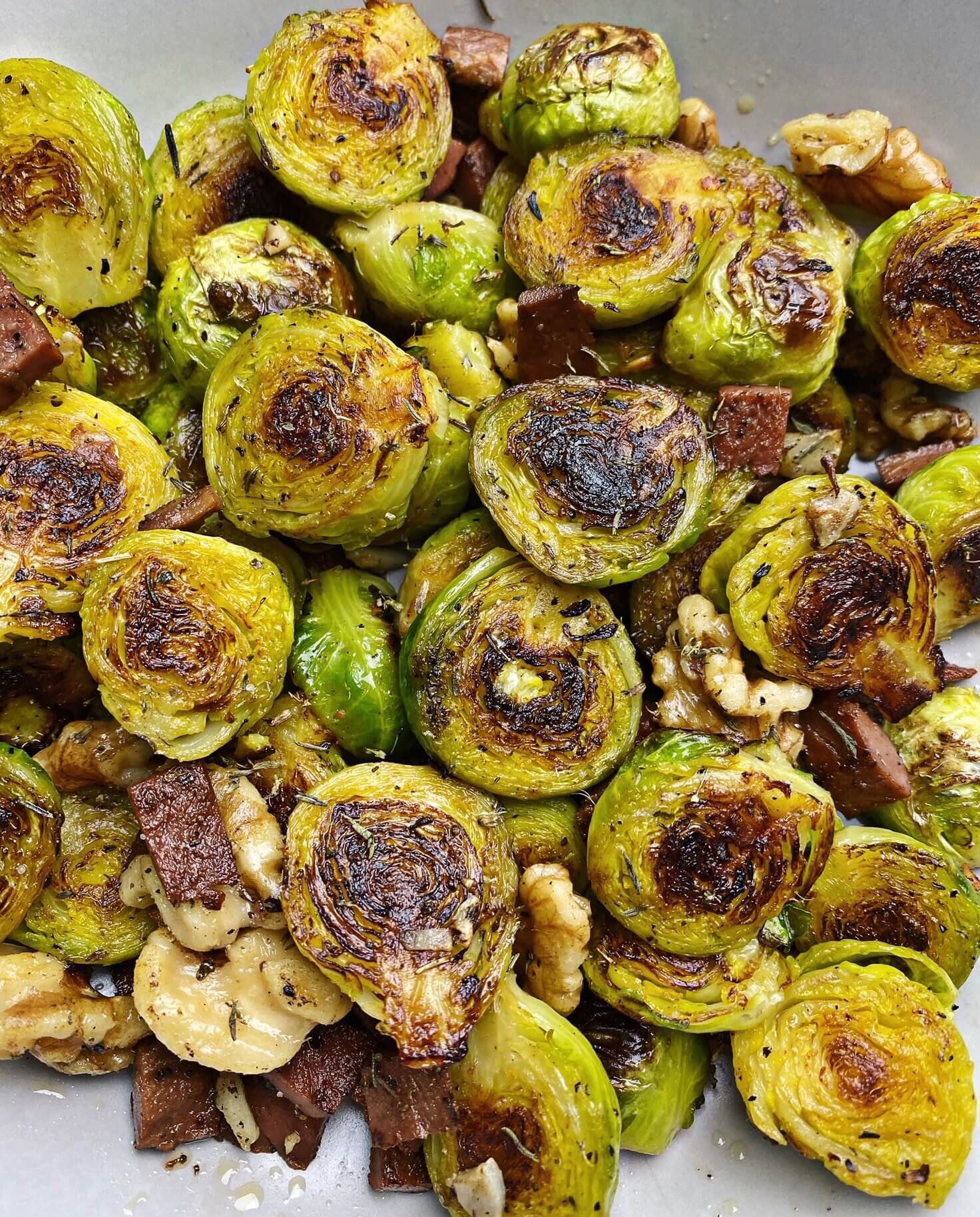 recipe for fried brussel sprouts