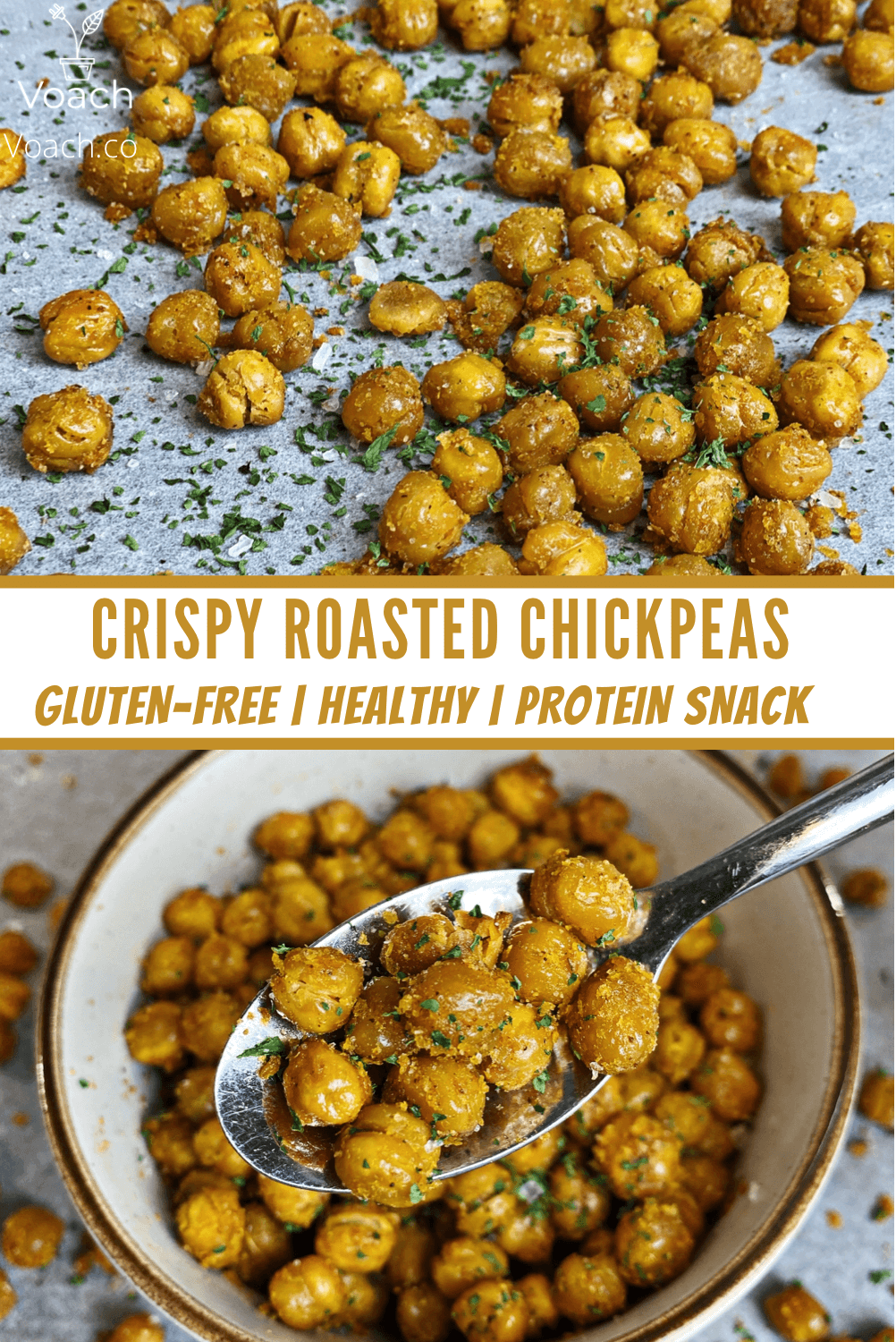 recipe for roasted chickpeas