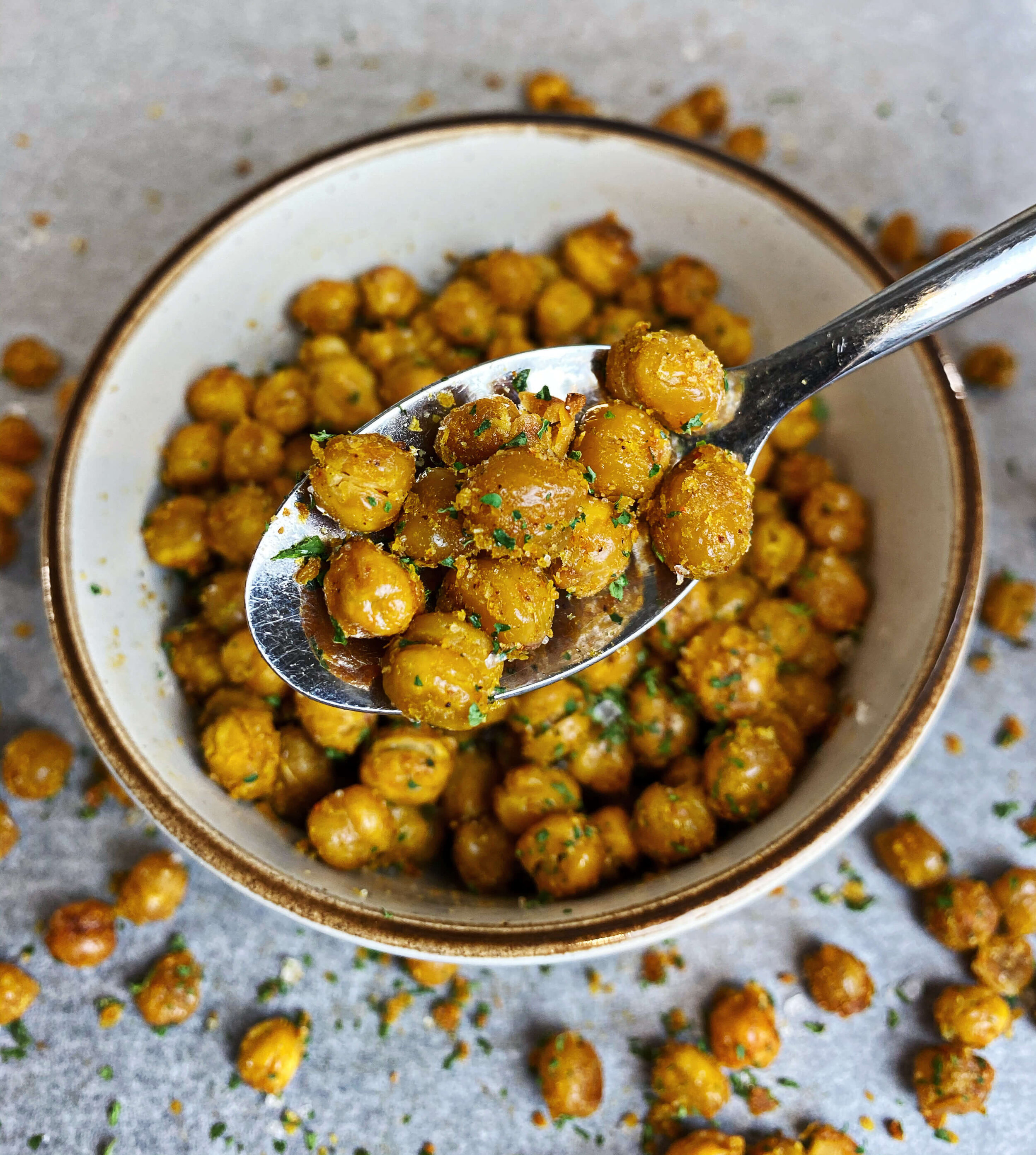 how to make roasted chickpeas recipe