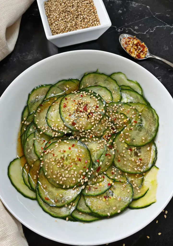 recipe for asian cucumber salad