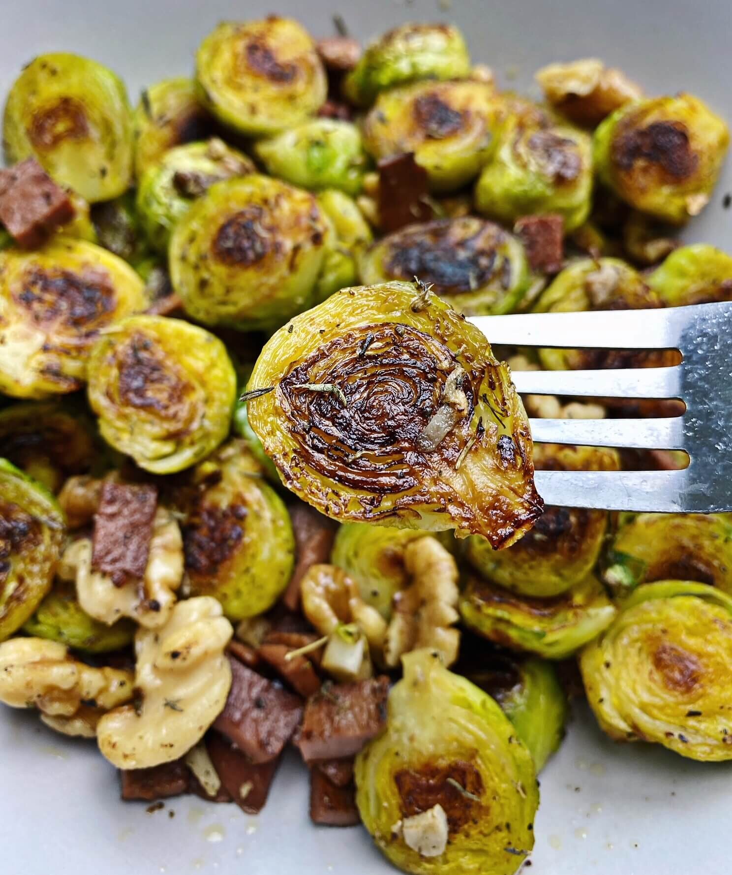 crispy brussel sprouts