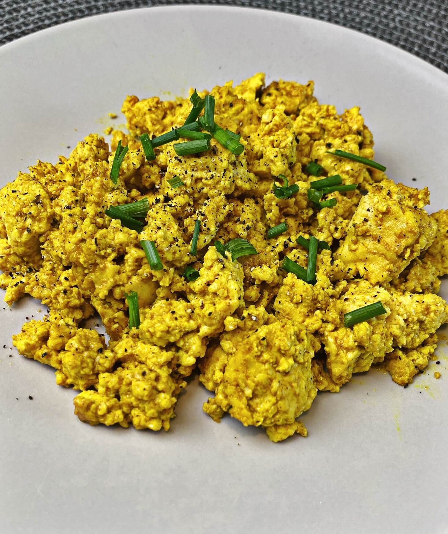 recipe for vegan scrambled eggs