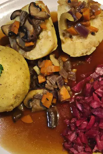 vegan german christmas dinner